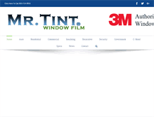 Tablet Screenshot of mrtintinc.com